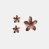 3er-Pack Haarspangen mit Blumenmuster