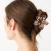 3er-Pack Haarspangen mit Blumenmuster