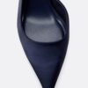 Absatzschuhe in Satinoptik