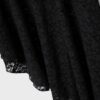 Asymmetrischer Midi-Rock aus Spitze
