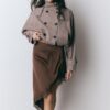 Asymmetrischer Satinrock Asymmetrischer Satinrock