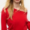 Asymmetrischer Strickpullover Asymmetrischer Strickpullover