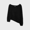 Asymmetrischer Strickpullover Asymmetrischer Strickpullover