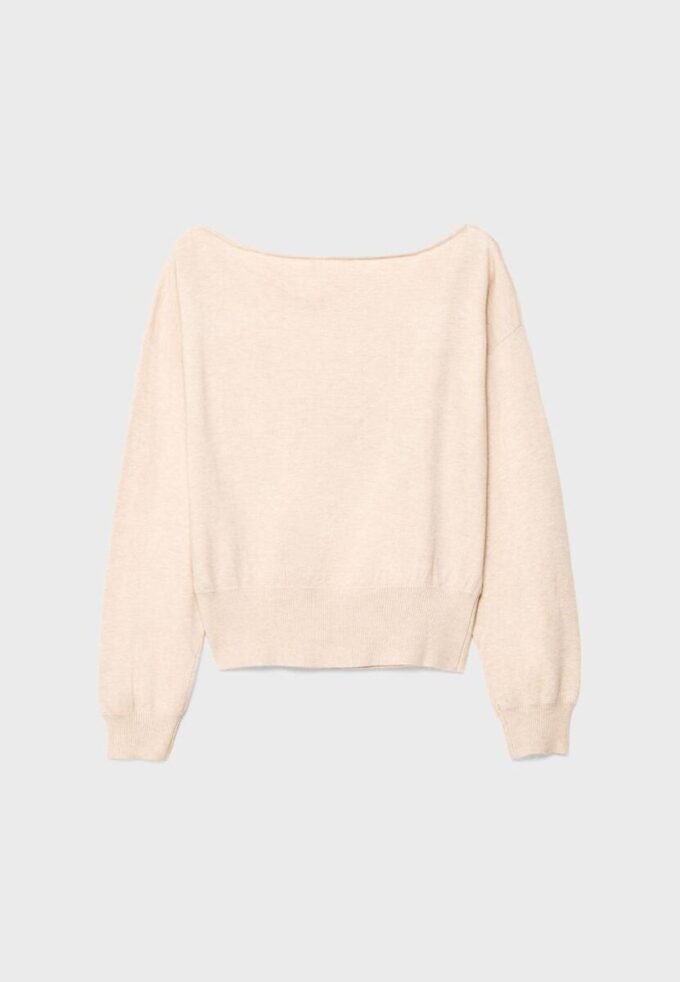 Asymmetrischer Strickpullover Asymmetrischer Strickpullover