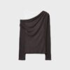 Asymmetrisches Doppel-T-Shirt Asymmetrisches Doppel-T-Shirt