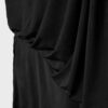 Asymmetrisches, drapiertes kurzes Short-Kleid