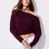 Asymmetrisches T-Shirt aus Modal Asymmetrisches T-Shirt aus Modal