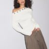 Asymmetrisches T-Shirt mit Ösen Asymmetrisches T-Shirt mit Ösen