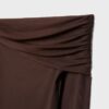 Asymmetrisches Tüll-T-Shirt Asymmetrisches Tüll-T-Shirt