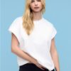 B06 Basics T-Shirt mit überschnittenen Schultern B06 Basics T-Shirt mit überschnittenen Schultern