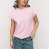 B06 Basics T-Shirt mit überschnittenen Schultern B06 Basics T-Shirt mit überschnittenen Schultern