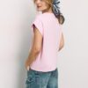 B06 Basics T-Shirt mit überschnittenen Schultern B06 Basics T-Shirt mit überschnittenen Schultern