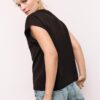 B06 Basics T-Shirt mit überschnittenen Schultern