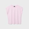 B06 Basics T-Shirt mit überschnittenen Schultern B06 Basics T-Shirt mit überschnittenen Schultern
