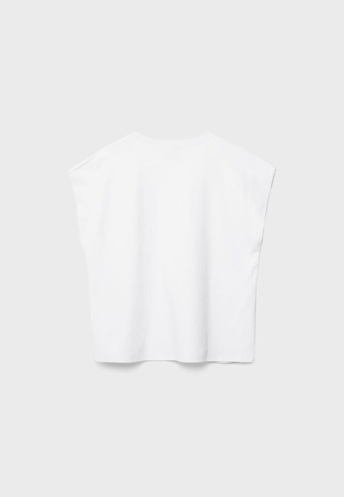 B06 Basics T-Shirt mit überschnittenen Schultern B06 Basics T-Shirt mit überschnittenen Schultern