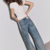 Baggy-Jeans mit mittlerer Leibhöhe Baggy-Jeans mit mittlerer Leibhöhe