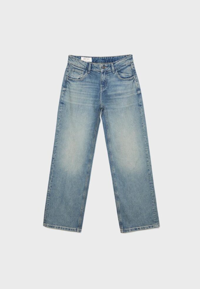Baggy-Jeans mit mittlerer Leibhöhe Baggy-Jeans mit mittlerer Leibhöhe