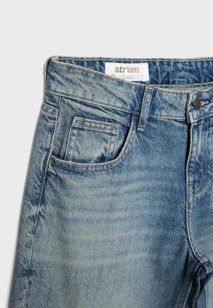 Baggy-Jeans mit mittlerer Leibhöhe Baggy-Jeans mit mittlerer Leibhöhe