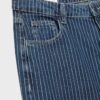Baggy-Jeans mit Streifen und mittlerer Leibhöhe Baggy-Jeans mit Streifen und mittlerer Leibhöhe