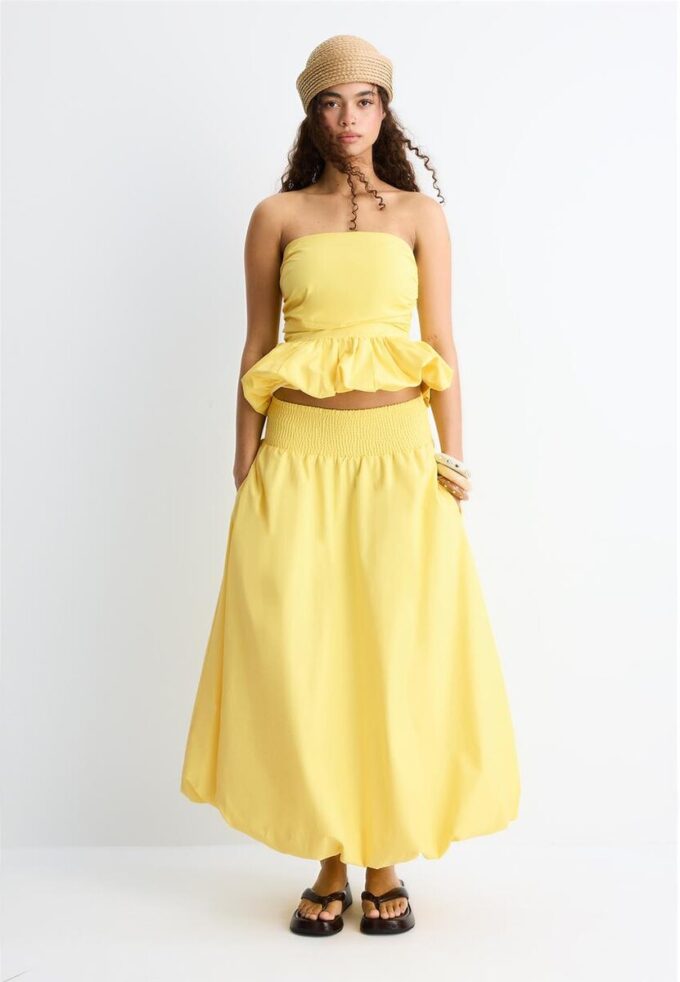 Ballon-Bustier-Oberteil Ballon-Bustier-Oberteil