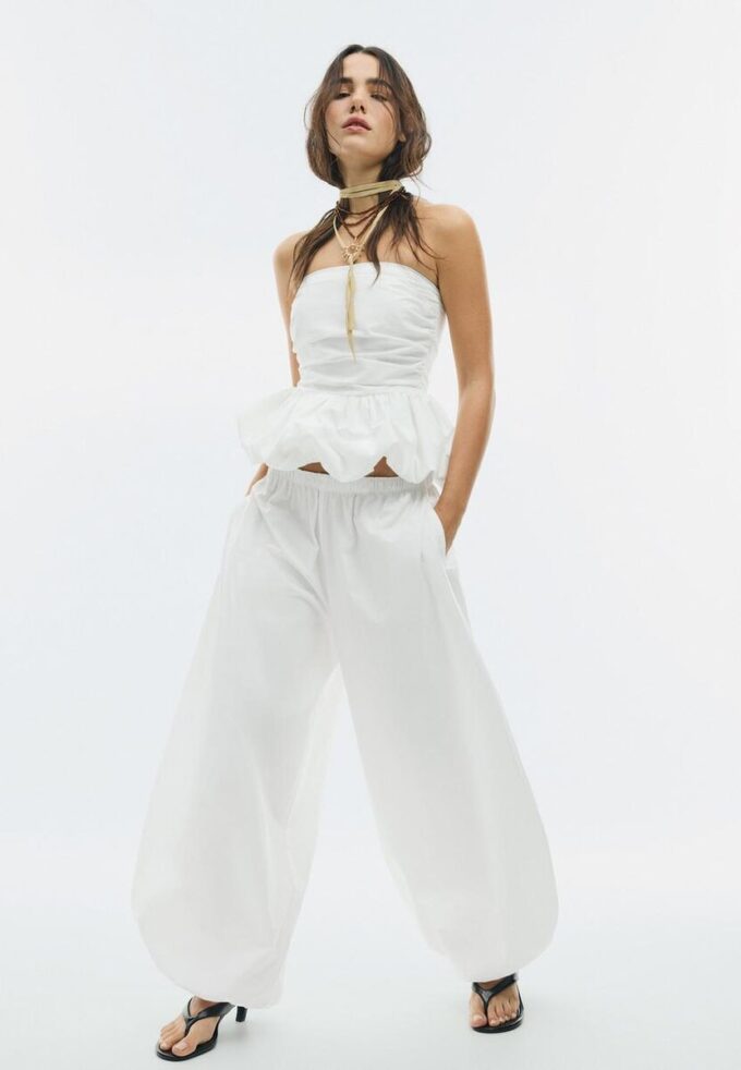 Ballon-Bustier-Oberteil Ballon-Bustier-Oberteil