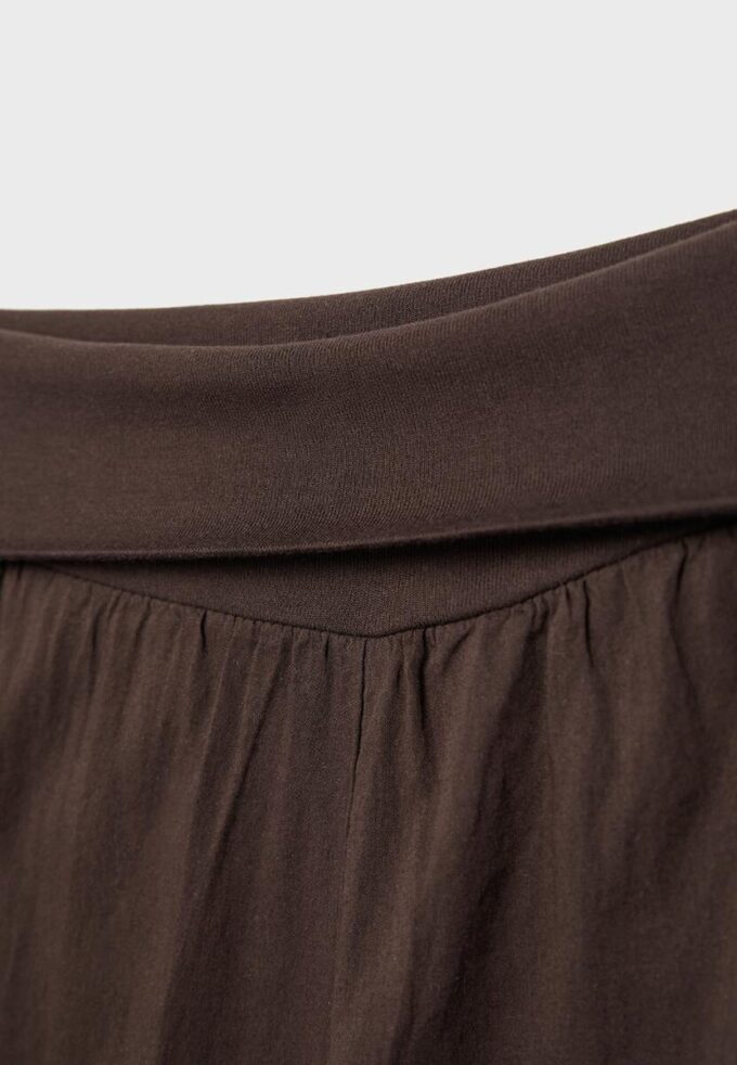 Ballonhose mit umgeschlagenem Bund