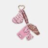 Bandana-Herz-Anhänger-Schlüsselanhänger Bandana-Herz-Anhänger-Schlüsselanhänger