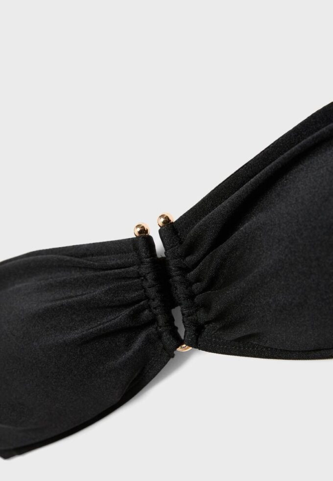 Bandeau-Bikini-Oberteil mit U-Ausschnitt Bandeau-Bikini-Oberteil mit U-Ausschnitt
