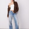 Bandeau-Oberteil aus Polyamid Bandeau-Oberteil aus Polyamid