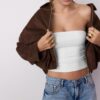 Bandeau-Oberteil aus Polyamid Bandeau-Oberteil aus Polyamid