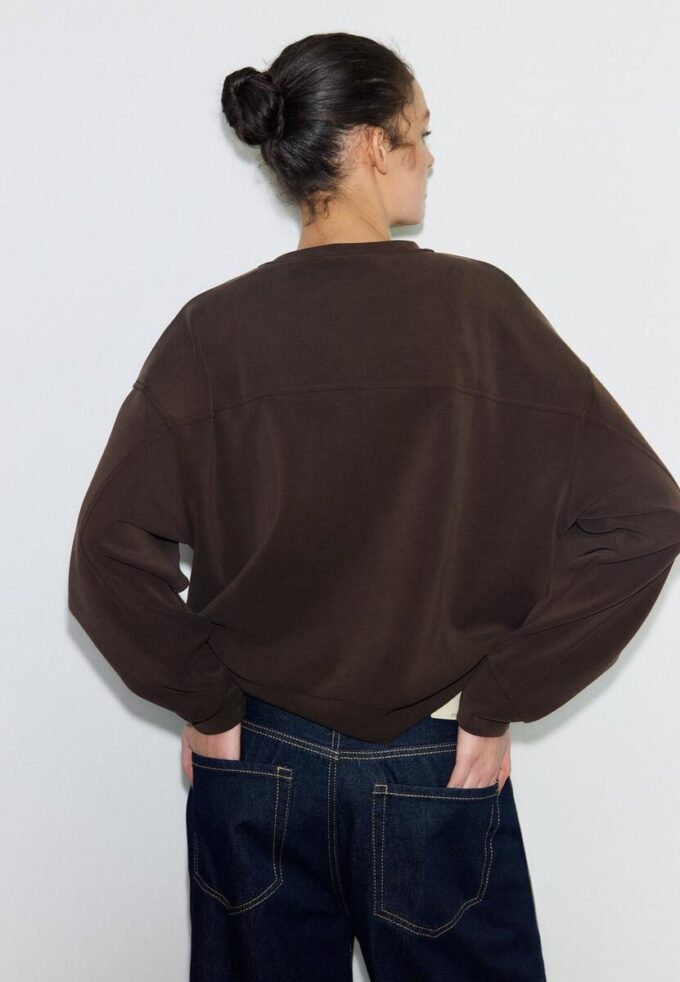 Basic Sweatshirt mit Soft Touch Basic Sweatshirt mit Soft Touch