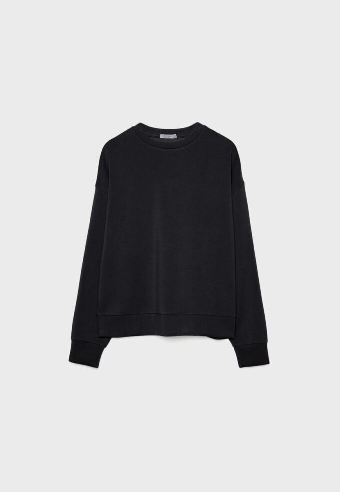 Basic Sweatshirt mit Soft Touch Basic Sweatshirt mit Soft Touch
