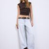 Basics gerafftes, figurbetontes T-Shirt Basics gerafftes, figurbetontes T-Shirt