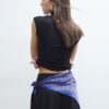 Basics gerafftes, figurbetontes T-Shirt