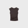 Basics gerafftes, figurbetontes T-Shirt Basics gerafftes, figurbetontes T-Shirt