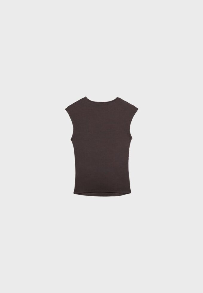 Basics gerafftes, figurbetontes T-Shirt Basics gerafftes, figurbetontes T-Shirt