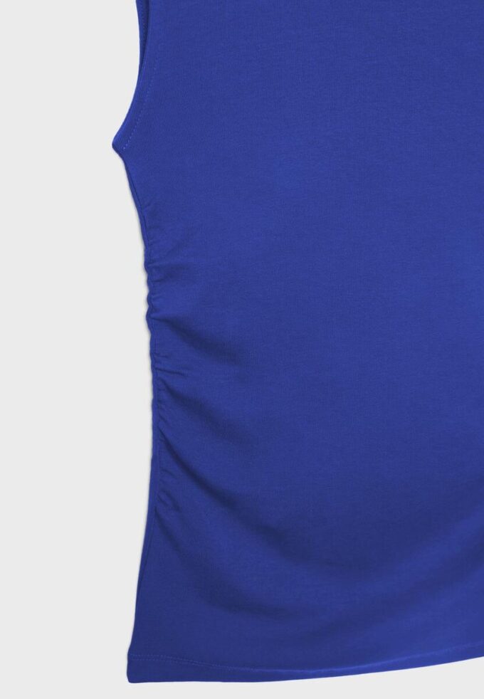 Basics gerafftes, figurbetontes T-Shirt Basics gerafftes, figurbetontes T-Shirt