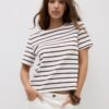 Basics Heavyweight gestreiftes T-Shirt in Regular Fit Basics Heavyweight gestreiftes T-Shirt in Regular Fit
