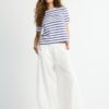 Basics Heavyweight gestreiftes T-Shirt in Regular Fit Basics Heavyweight gestreiftes T-Shirt in Regular Fit