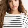 Basics Heavyweight gestreiftes T-Shirt in Regular Fit Basics Heavyweight gestreiftes T-Shirt in Regular Fit