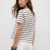 Basics Heavyweight gestreiftes T-Shirt in Regular Fit Basics Heavyweight gestreiftes T-Shirt in Regular Fit