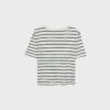 Basics Heavyweight gestreiftes T-Shirt in Regular Fit Basics Heavyweight gestreiftes T-Shirt in Regular Fit