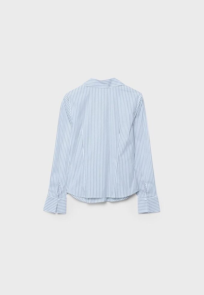 Basics-Hemd mit Streifen, tailliert Basics-Hemd mit Streifen, tailliert