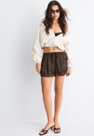 Basics-Kapuzenjacke aus Nylon