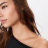 Basics-Sweatshirt mit schulterfreiem Ausschnitt