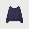Basics-Sweatshirt mit schulterfreiem Ausschnitt