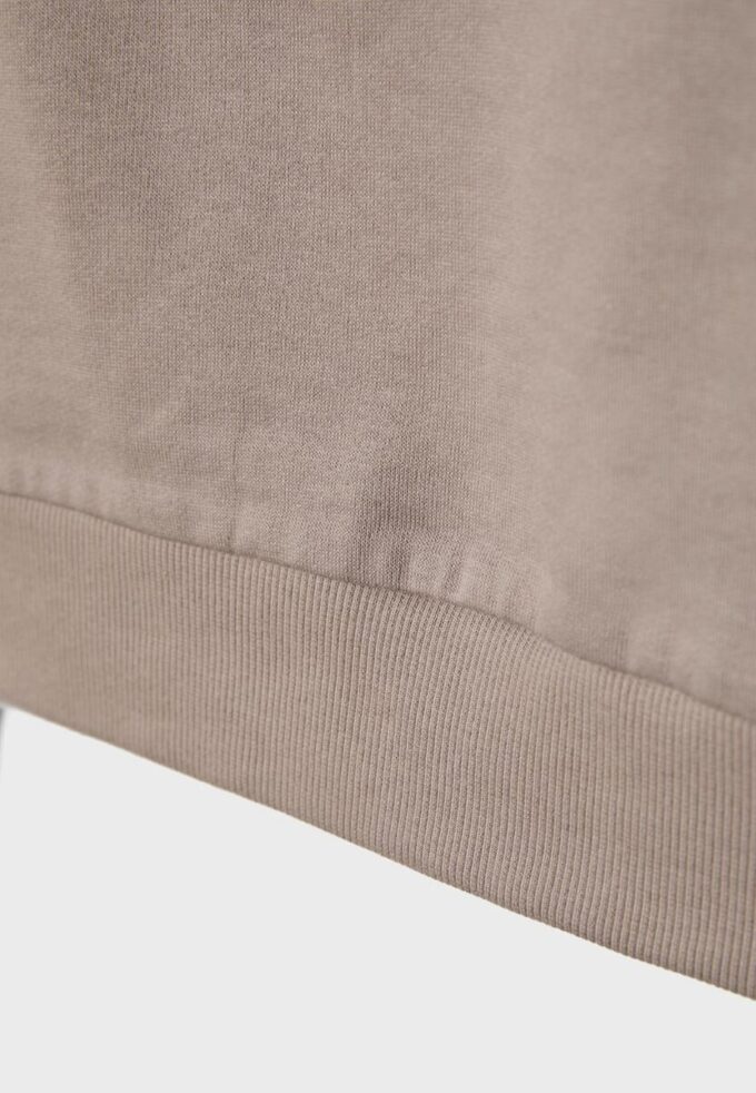 Basics-Sweatshirt mit schulterfreiem Ausschnitt