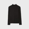 Basics T-Shirt mit hohem Kragen Basics T-Shirt mit hohem Kragen