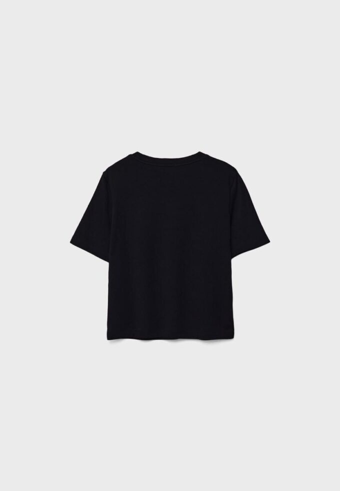 Basics-T-Shirt mit normaler Passform und schwerem Stoff Basics-T-Shirt mit normaler Passform und schwerem Stoff