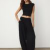 Basics tailliertes Crop-T-Shirt Basics tailliertes Crop-T-Shirt